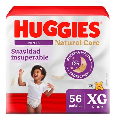 HUGGIES PANTS NATURAL CARE – Pañalera Belyan